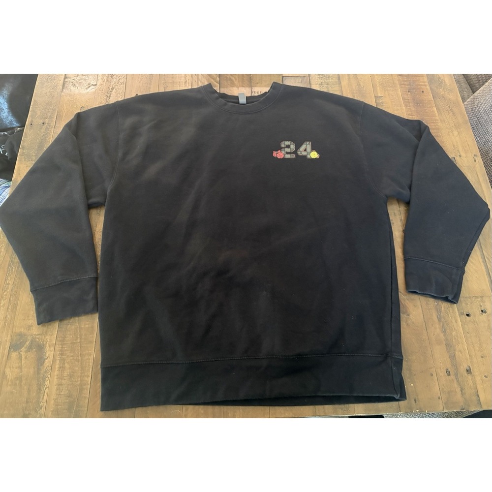 Willie Mays #24 Crewneck Sweatshirt XL Black Oracle Park San Francisco Giants - Picture 3 of 7